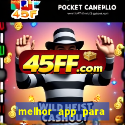 melhor app para analise de jogos de futebol